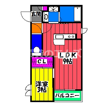 【間取り】 | Ｒｅｇａｌｅｓｔ　Ｐｉｅｃｅ　筑紫通り | Ｒｅｇａｌｅｓｔ　Ｐｉｅｃｅ　筑紫通りの間取り