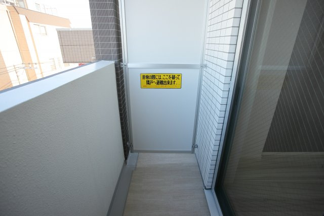 ユリカロゼ新小岩のバルコニー