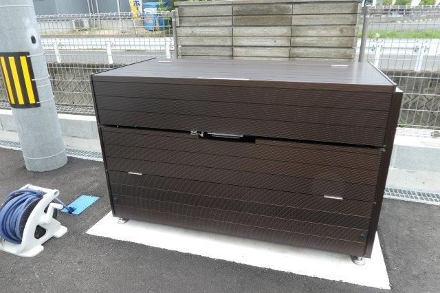 倉敷市新田のアパートのその他共用部分|敷地内ゴミST・当番なし。