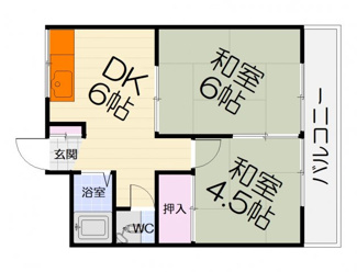 【間取り】 | 大栄マンション