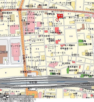 【地図】 | リバティーヒルズ中野