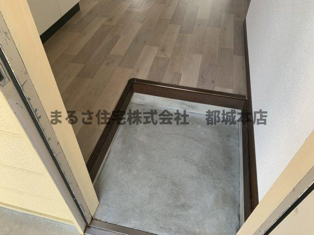 ワシントンハイツの玄関