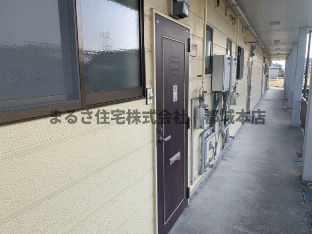 ワシントンハイツの玄関