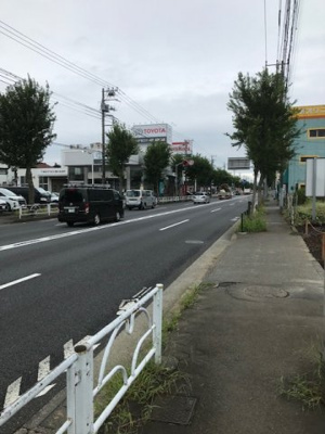 【前面道路含む現地写真】 | 武蔵村山市神明１丁目売地