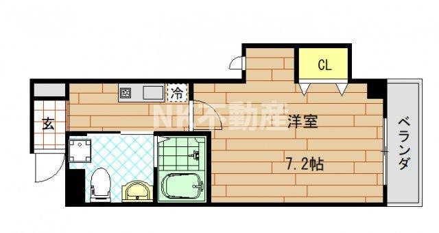 【間取り】 | 第7美和マンション（長田賃貸） | 間取りです