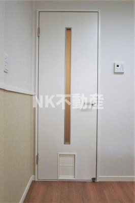 【その他】 | alcyone(アルシオネ）（荒本賃貸） | ドアにペット用の通路があります