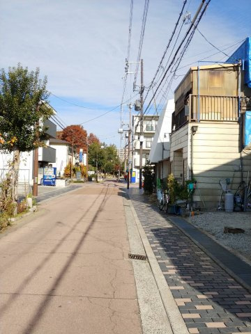FreeLife久々知Ⅶの前面道路含む現地写真|北向き