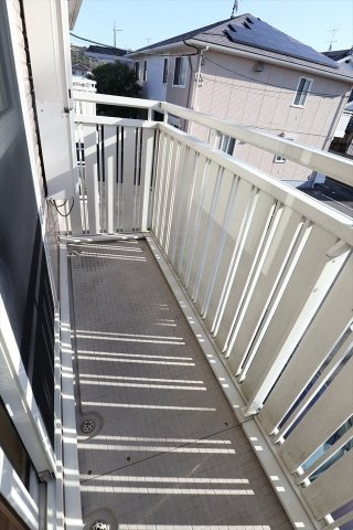 セジュールほんどう　Ａ棟のバルコニー