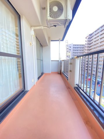 テリトワールSATO壱号館のバルコニー