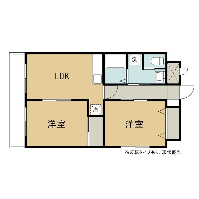 テリトワールSATO壱号館の間取り