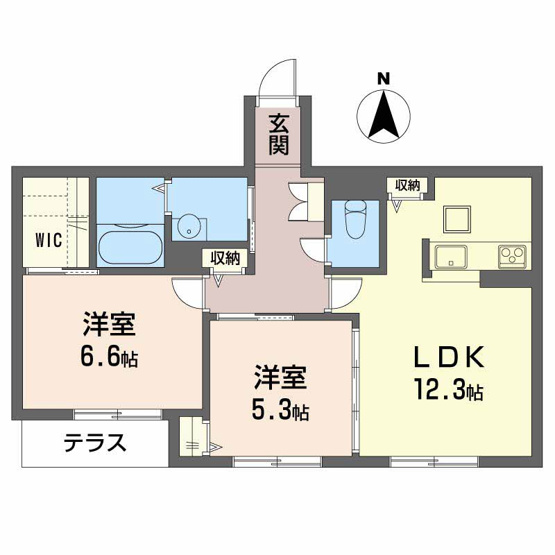 【間取り】 | シャーメゾンＢｒｉｌｌｉａｎｔ