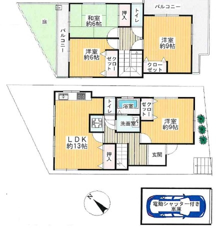 ◆R2年12月リフォーム済◆上野東2丁目中古戸建♪の画像