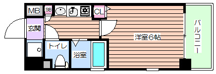 【間取り】 | エステムコート梅田リトリーヴ