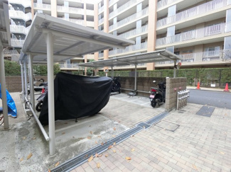 【その他共用部分】 | バイク置場です。