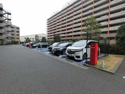 【駐車場】 | クレストグランディオ横浜 | 機械式駐車場です。