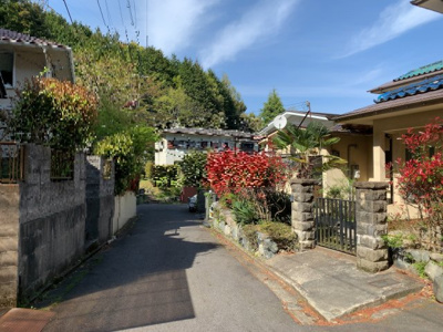 【前面道路含む現地写真】 | 大津市穴太3丁目14-5　中古戸建