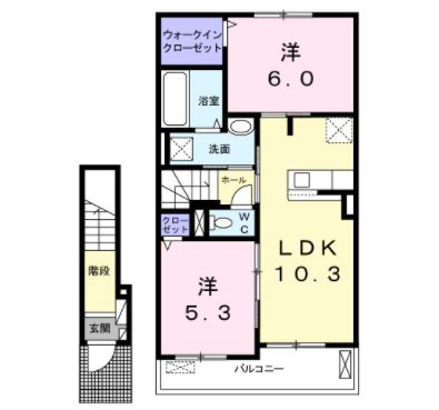 サニーサイドⅡの間取り