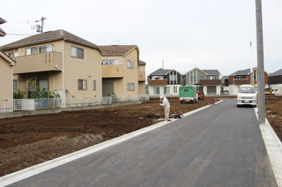 【前面道路含む現地写真】 | 学園1丁目/売地