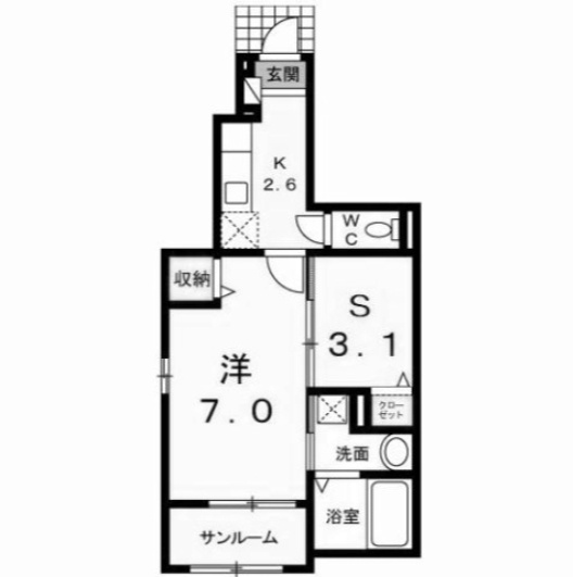 【間取り】 | ブリーズ　Ｎ
