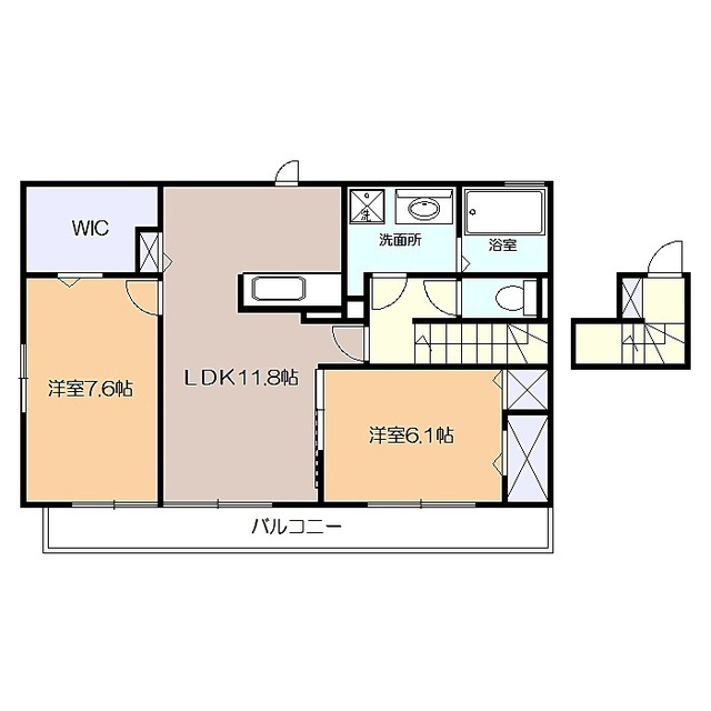 エスポワールの間取り