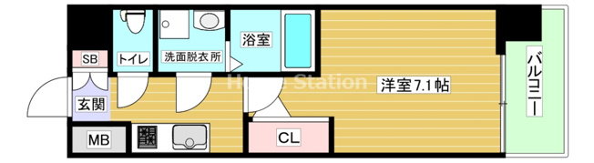 【間取り】 | S-RESIDENCE福島grande