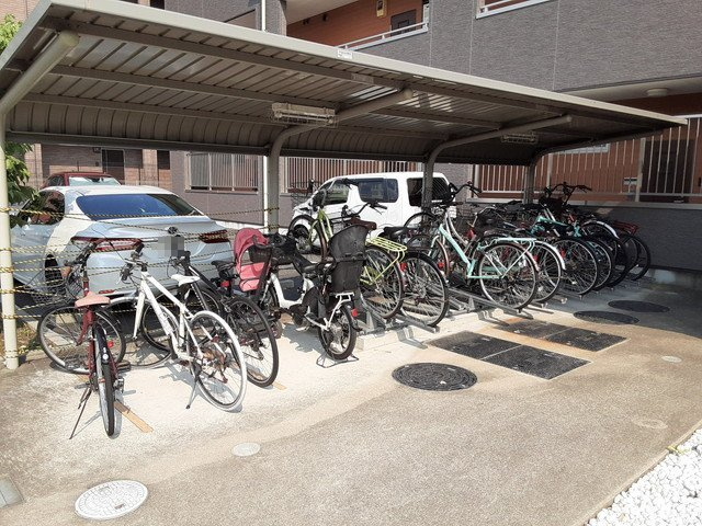 戸田市大字新曽の賃貸マンションのその他共用部分|駐輪場