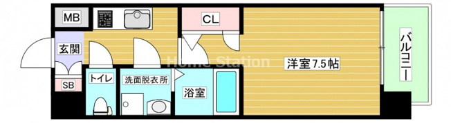 【間取り】 | S-RESIDENCE福島grande