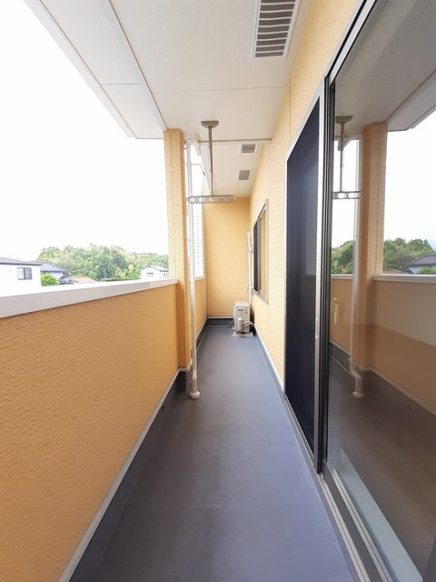 ストーンズ黒瀬yu Ⅰのバルコニー