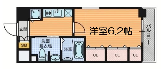 【間取り】 | リーガル南船場