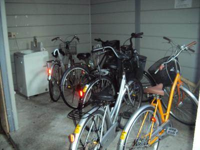 コスモハイツ上御霊の駐車場|駐輪場