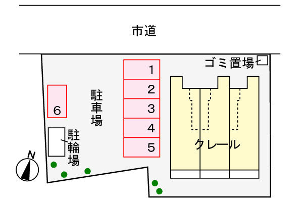 クレールの区画図