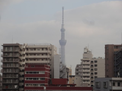 【展望】 | 鶯谷上原ハイツ | 鶯谷上原ハイツ　ベランダからはスカイツリーが見えます！