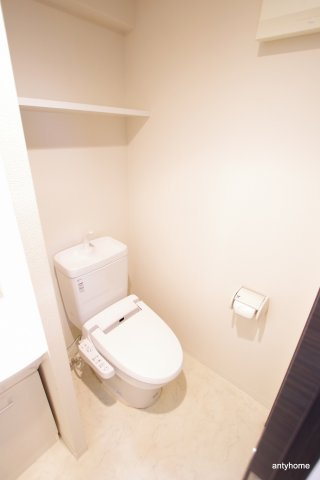 レジュールアッシュプレミアムツイン2　仲介手数料無料のトイレ