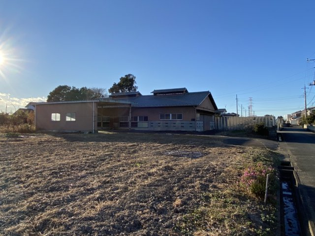 比企郡川島町三保谷宿　資材置き場用地　413坪の外観