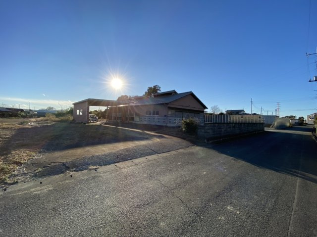 比企郡川島町三保谷宿　資材置き場用地　413坪の外観