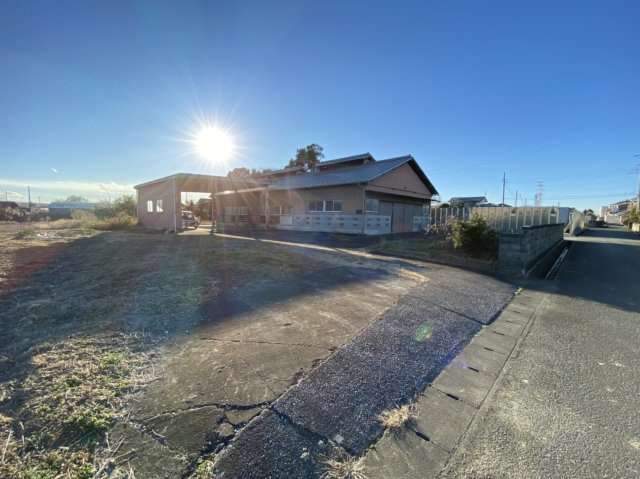 比企郡川島町三保谷宿　資材置き場用地　413坪の外観