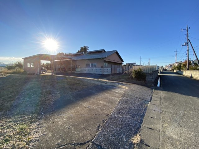 比企郡川島町三保谷宿　資材置き場用地　413坪の外観
