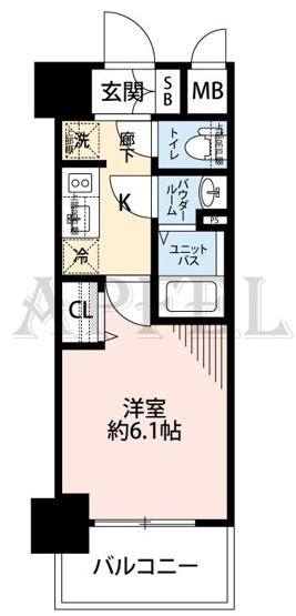 【間取り】 | プレサンス天神橋筋六丁目ヴォワール
