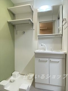 ＧＫビルの洗面所|二面鏡付きシャンプードレッサー