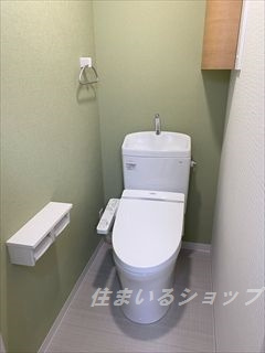 ＧＫビルのトイレ|ウォシュレット・収納棚あり