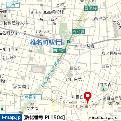 【地図】 | フェニックス目白弐番館