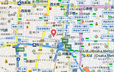 【地図】 | セイワ南堀江リバーレジデンスEAST