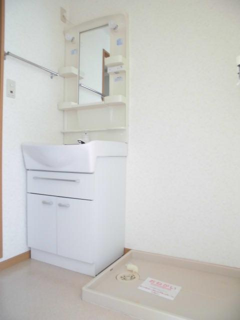 グレイシャス上田の独立洗面台