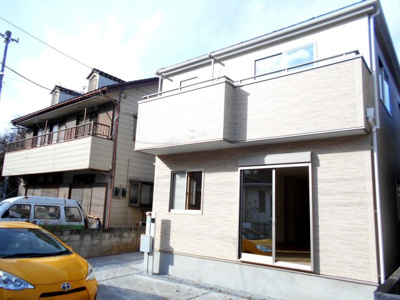 【外観】 | 新築　さいたま市岩槻区　本丸　全1棟　1号棟 | 岩槻駅徒歩16分・駐車場2台・南向き・4LDKとワイドバルコニー・WIC付・岩槻小・岩槻中・