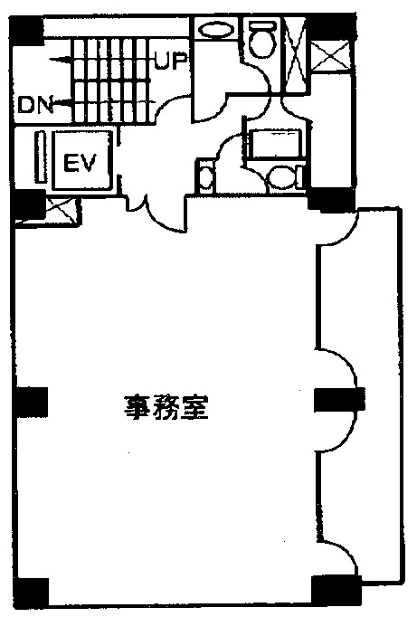 アルファ新富ビルの間取り