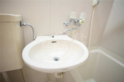 【洗面所】 | サンライズ千代崎 | コンパクトで使いやすい洗面所