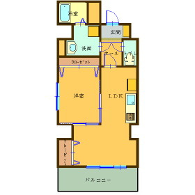 【間取り】 | レジデンスカープ博多