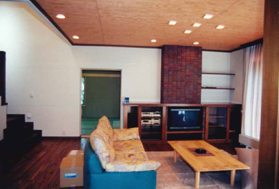 【居間・リビング】 | 軽井沢　八風の郷　別荘 | 別荘にも居住用にも最適です。