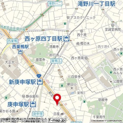 【地図】 | プレール・ドゥーク巣鴨