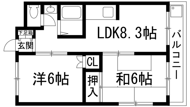 【間取り】 | サカセイーストビル